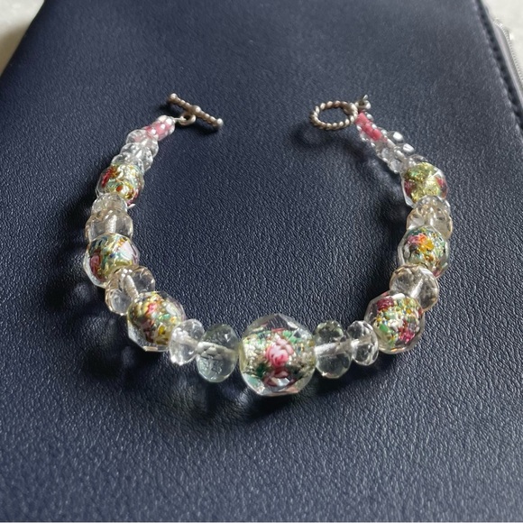 Brand New Romantic Style, Crystal & Fine Beads Bracelet - Picture 10 of 13